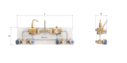 ECOGAZ SA 200-12/9-80 D + M2DCn