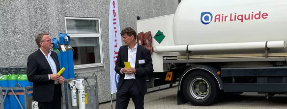 Skatteministeren på besøg