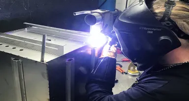 BH Svets valde Air Liuides gasblandning för snabbare svetsning